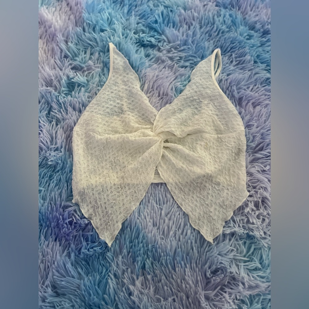 White Crop Top
